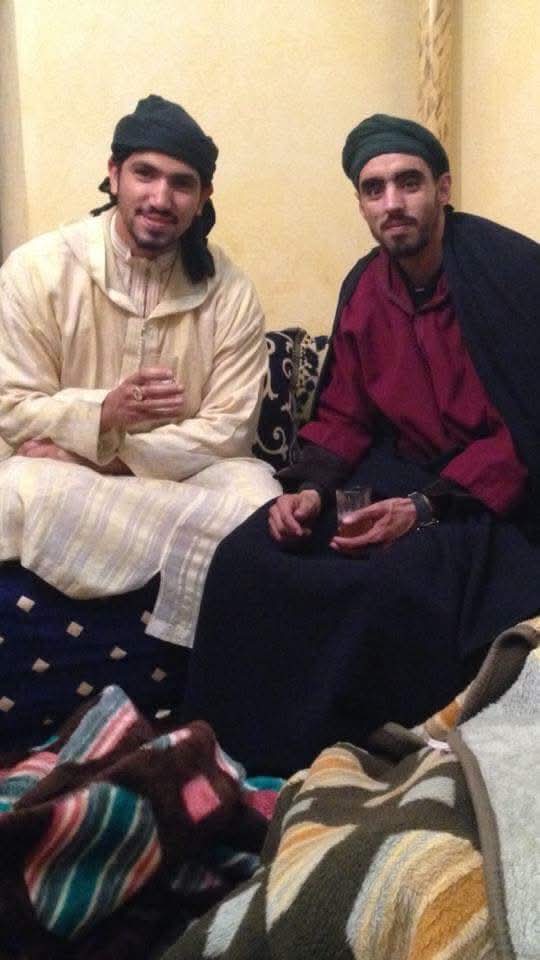 Abdelfatah with Shaykh Mortada in the early days